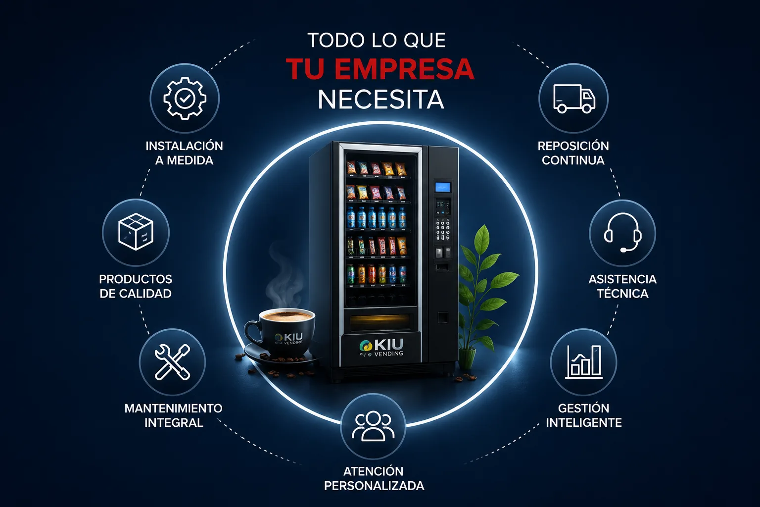 Mucho más que una máquina de vending